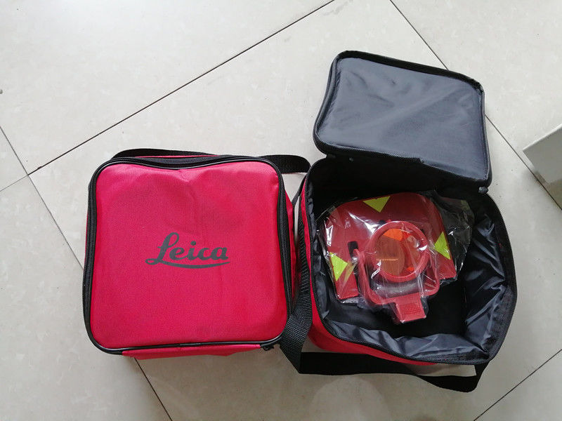 Leica Brand GPR111 Prism For Total Station With Red / Yellow Holder
