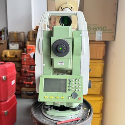 Leica TS09 Total Station with 1000m None Prism Distance, 0.6s Coarse Measurement, and IP66 Rated for Accurate Surveying