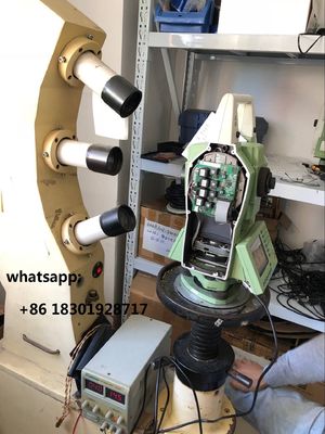 Servicio de reparación de estaciones totales Leica TCRP1202+ suministro de reparación de placas maestras código PUK